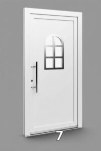 Model 7 witte voordeur